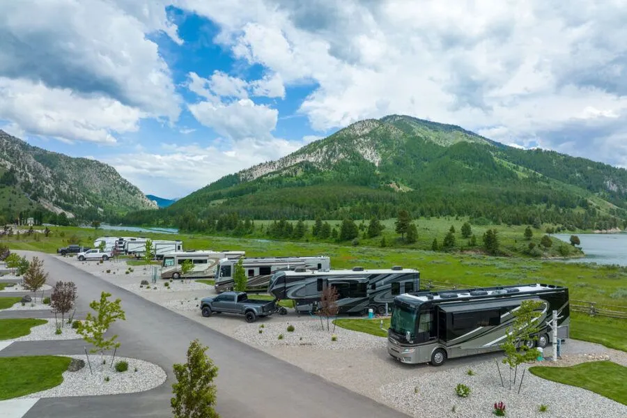 Jackson Rv Resort Pull Through & Back In RV Sites - Jackson Hole RV Park & Campground