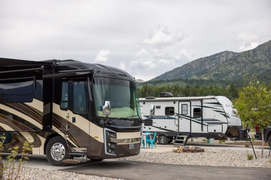 Jackson Rv Resort Pull Through & Back In RV Sites - Jackson Hole RV Park & Campground