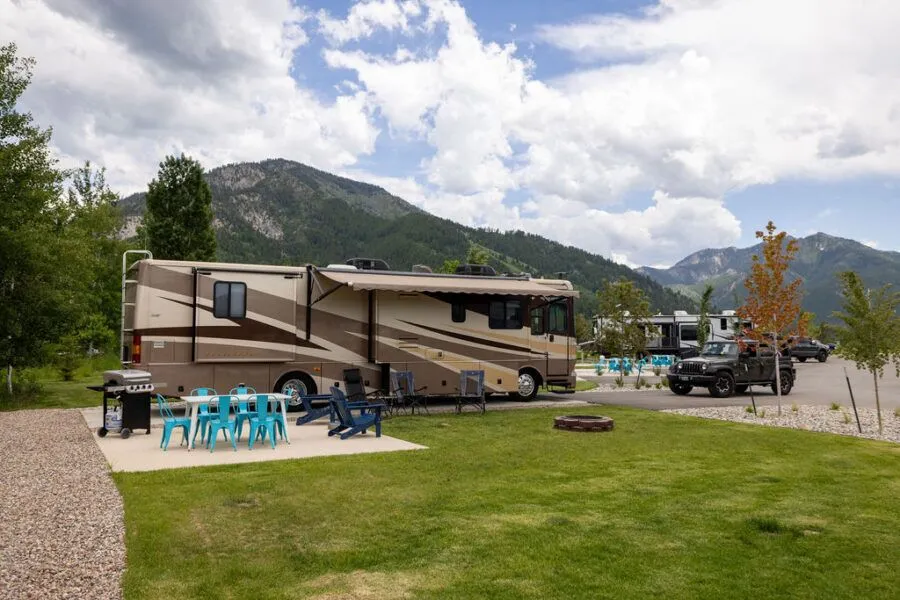 Jackson Rv Resort Pull Through & Back In RV Sites - Jackson Hole RV Park & Campground
