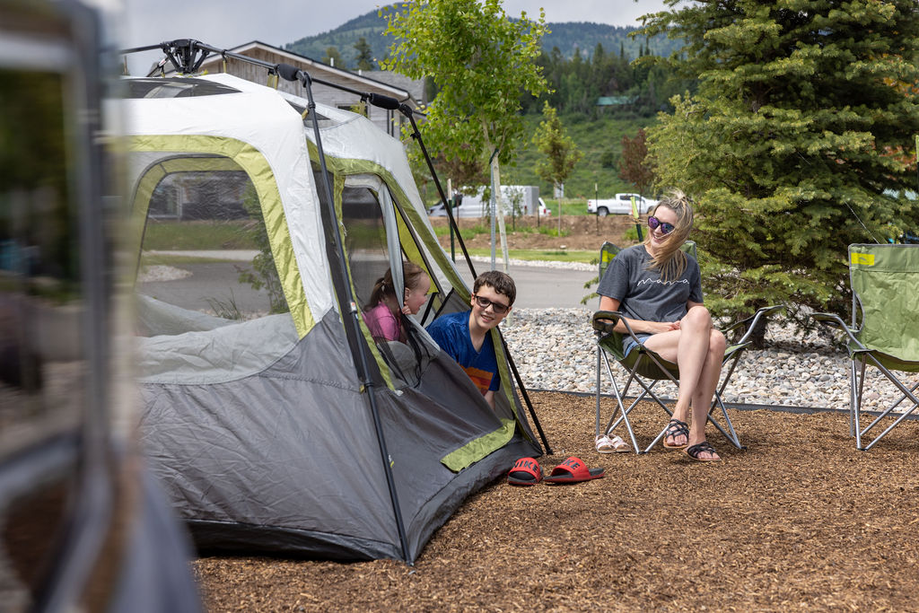 Pull Through & Back In RV Sites - Jackson Hole RV Park & Campground